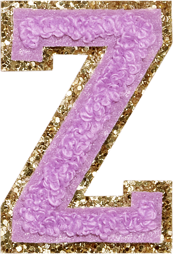 ABC Glitter Lavander