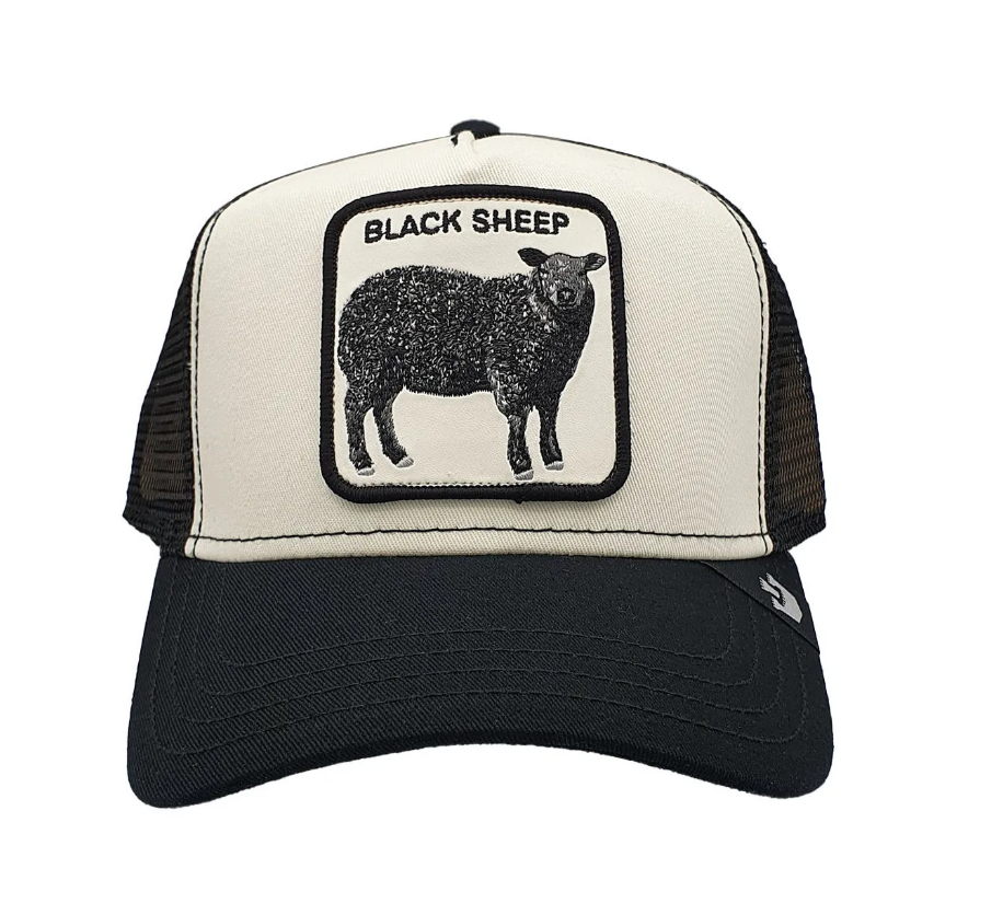 GORRA THE BLACK SHEEP WHITE