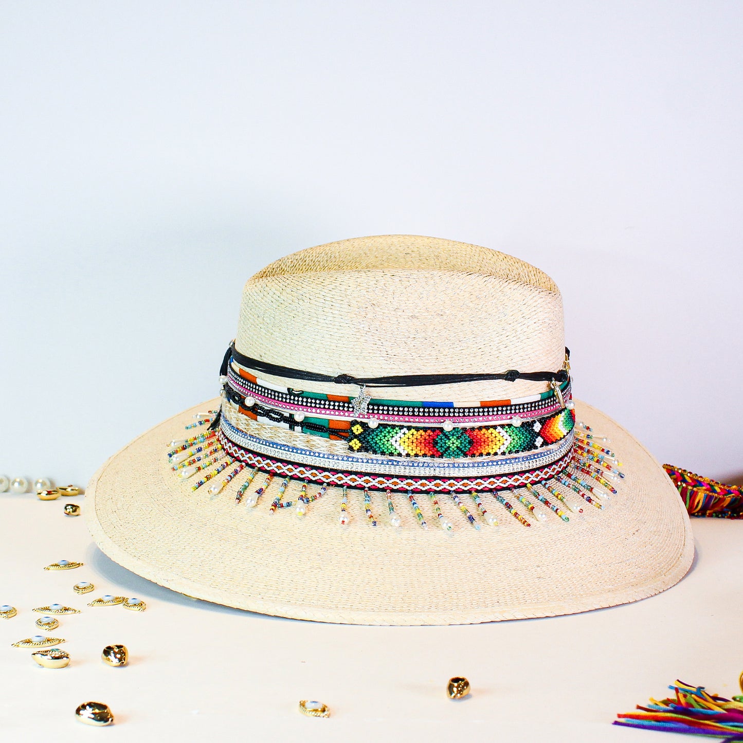 BEADS HAT
