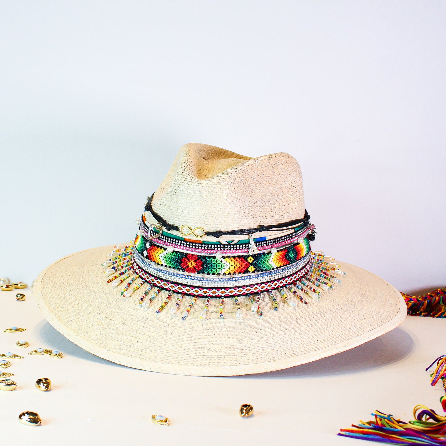 BEADS HAT
