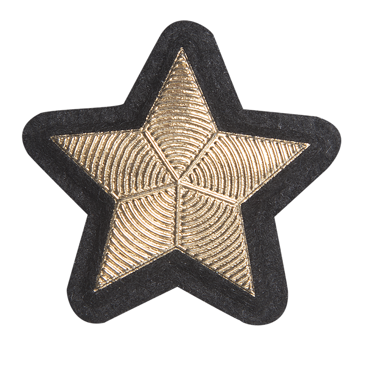 MINI GOLDEN BLACK STAR