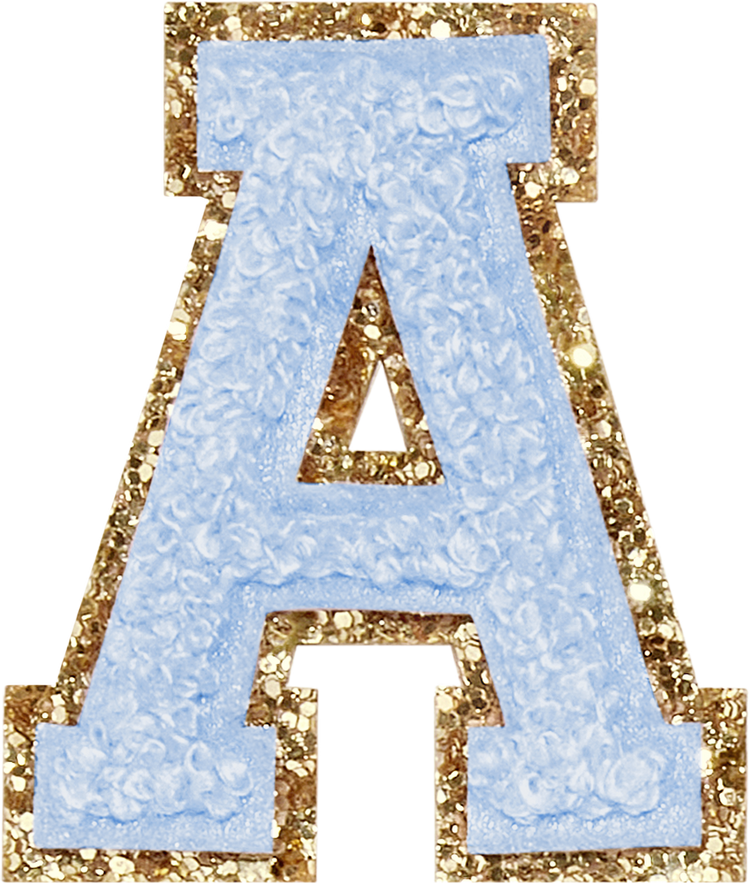 ABC Glitter Blue