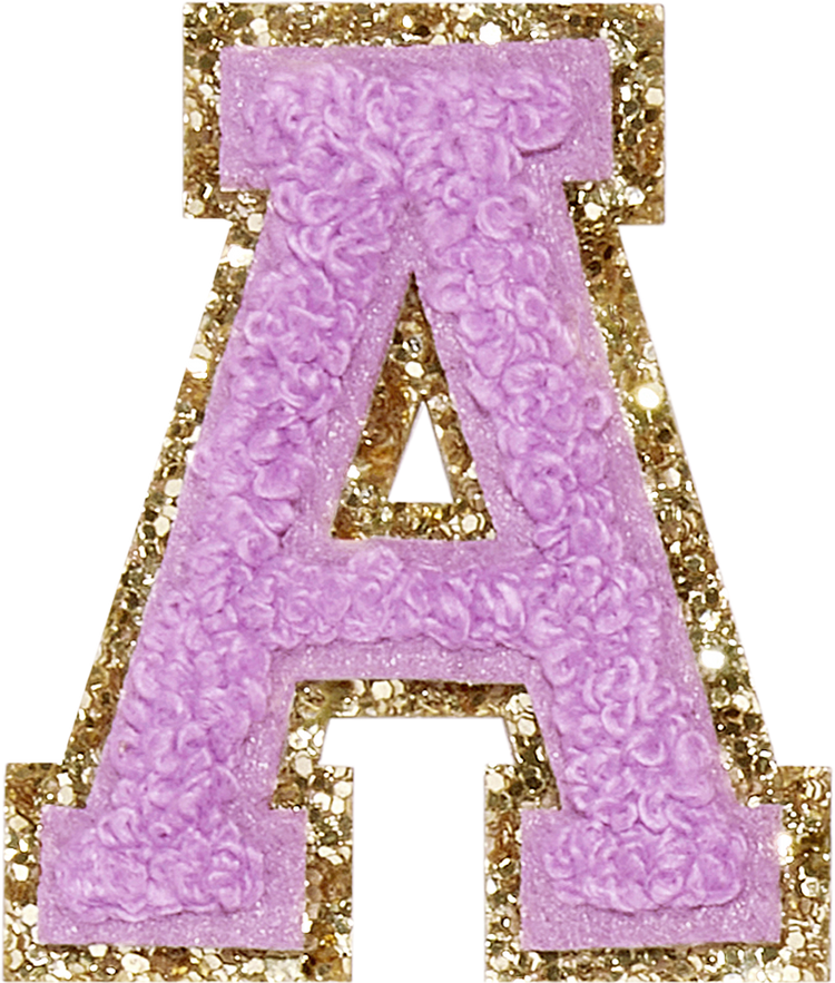 ABC Glitter Lavander