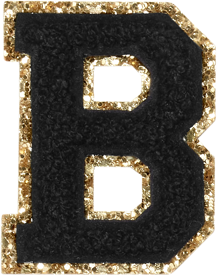 ABC Glitter Black