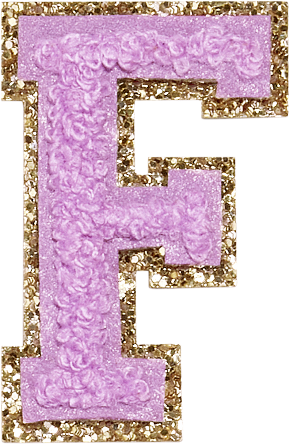 ABC Glitter Lavander