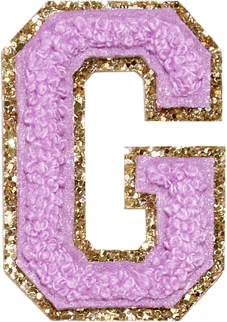 ABC Glitter Lavander