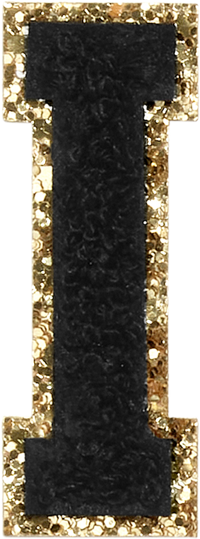 ABC Glitter Black
