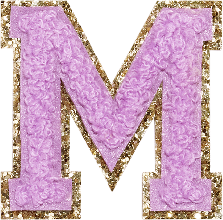 ABC Glitter Lavander