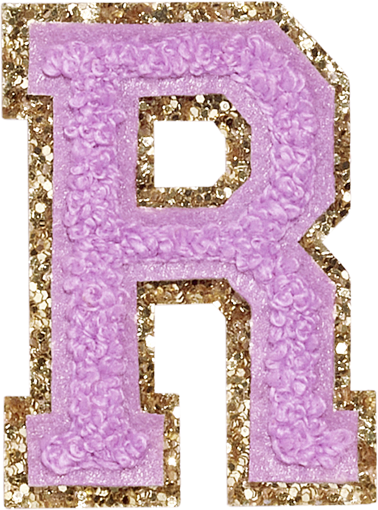 ABC Glitter Lavander