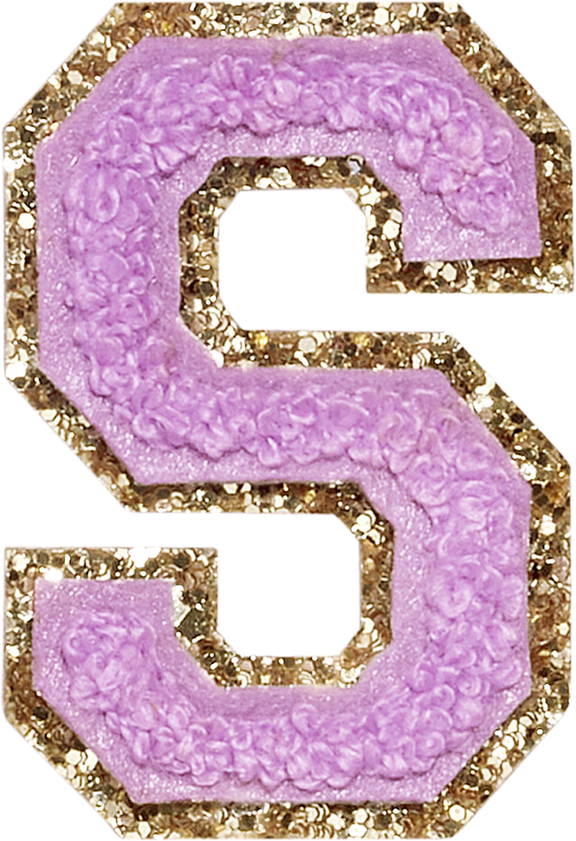 ABC Glitter Lavander