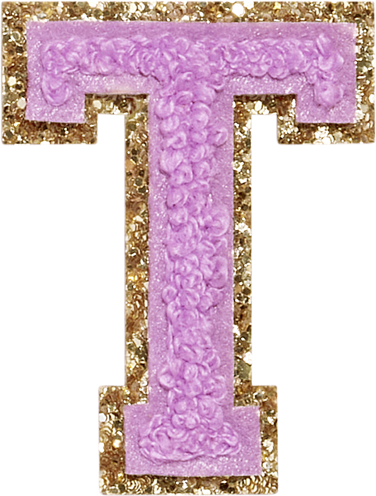 ABC Glitter Lavander