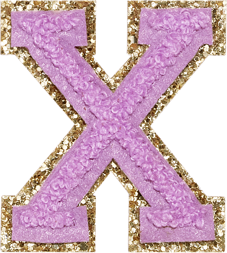 ABC Glitter Lavander