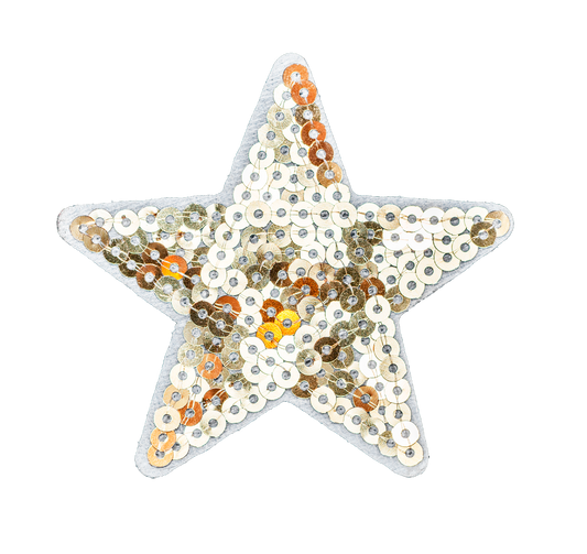 GOLD/WHITE STAR