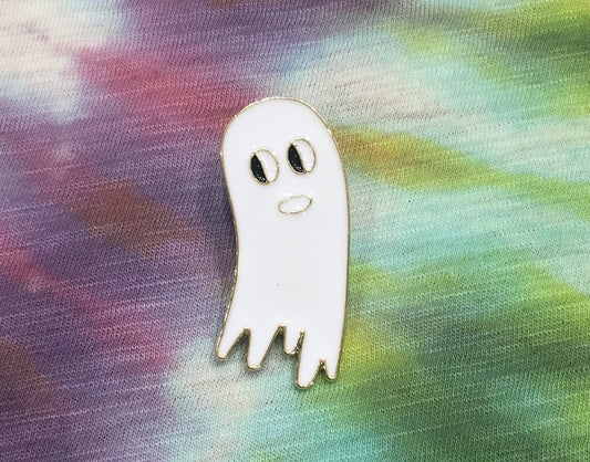 WHITE GHOST PIN