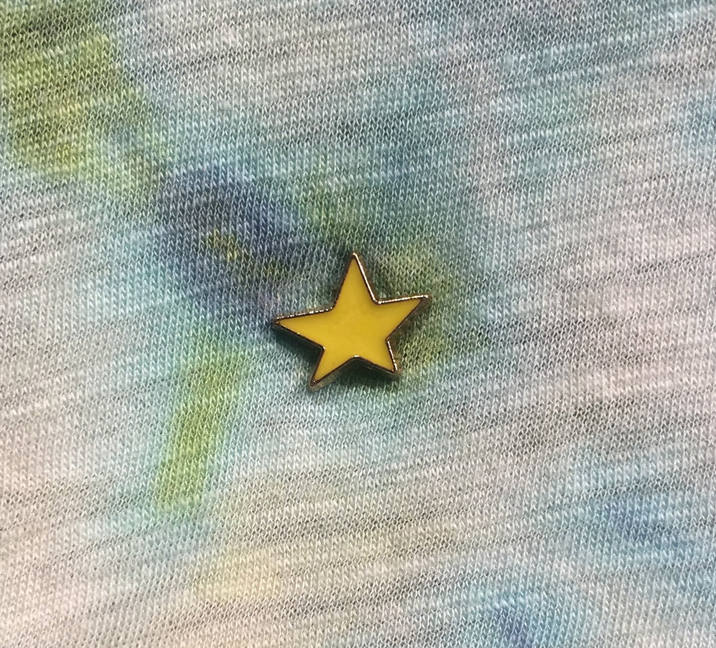 YELLOW STAR PIN