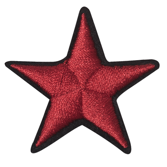 RED EMBROIDERY STAR