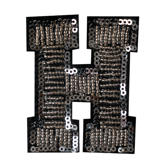 H SILVER LETTER