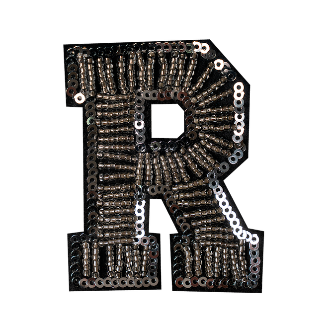 R SILVER LETTER