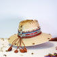 BEE LEATHER HAT