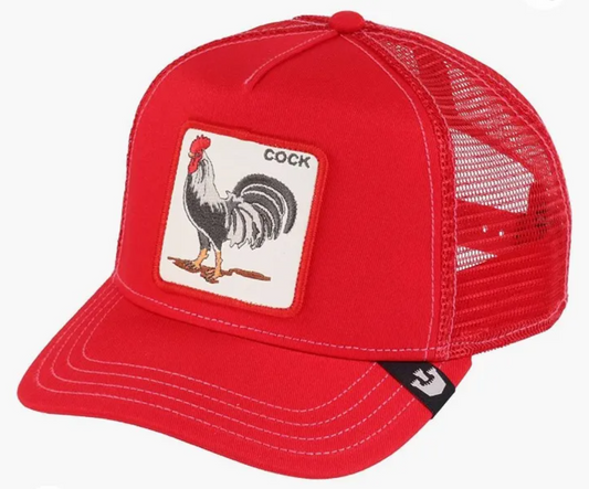 GORRA THE ROOSTER RED