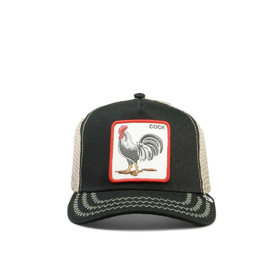 GORRA THE ROOSTER BLACK