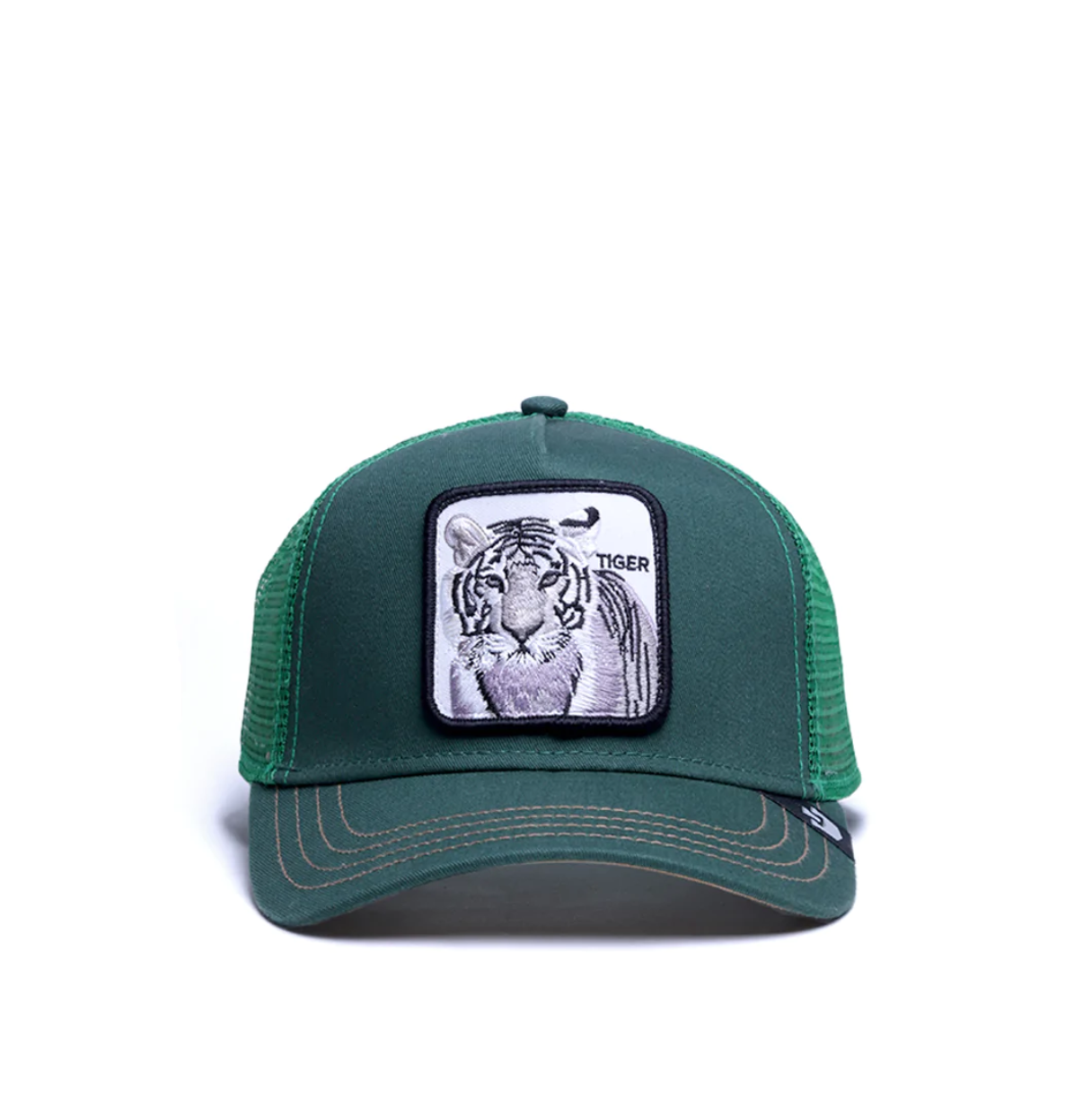 GORRA GREEN THE WHITE TIGER