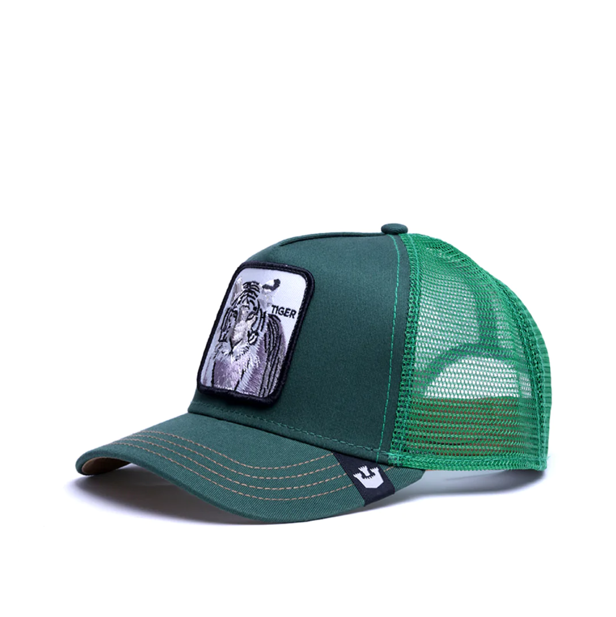 GORRA GREEN THE WHITE TIGER